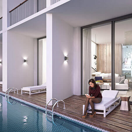 Wave Hotel Room